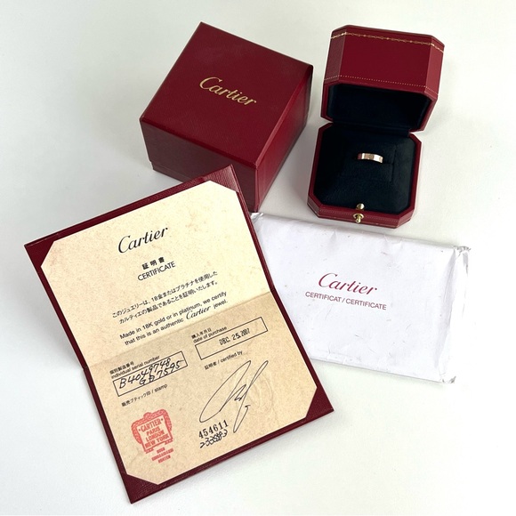 Authentic Cartier Live Ring Rose Gold 48 - Picture 10 of 10